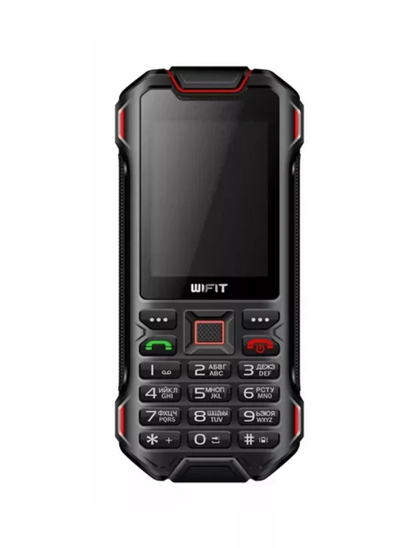 Купить Мобильный телефон Сотовый телефон Wifit Wirug F1 Black-Red